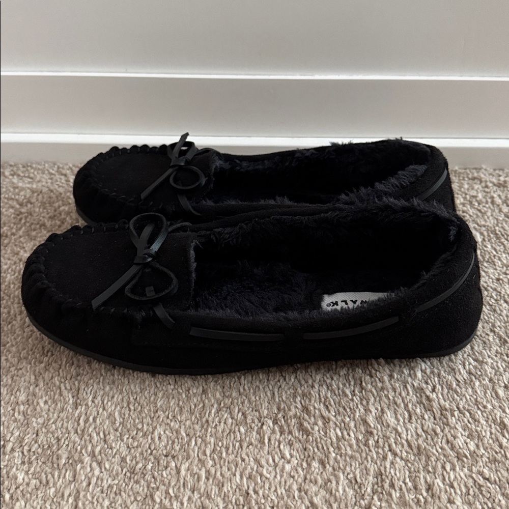 Lot of 2, Airwalk Fur Lined Moccasin, Slipper Shoes, Women’s Size 8.5 - Picture 8 of 11